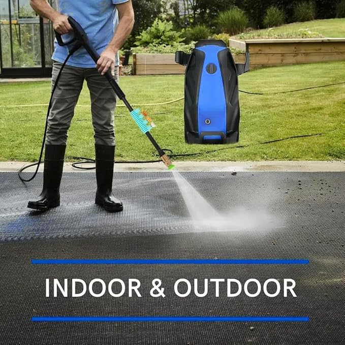 Pressure Cleaner, Heavy Duty Power Cleaner with Foam Cannon, 4 Nozzle Tips,33FT Hose and Soap Bottle for Home/Cars/Driveways/Patios/Decks/Fences