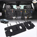 for Hummer EV Accessories Trunk Organizer Backseat Hanging Storage Multifunctional Large Foldable Cargo Seat Back Bag for Hummer EV SUV 2024 2025 2026 with 11 Pockets&Adjustable Straps