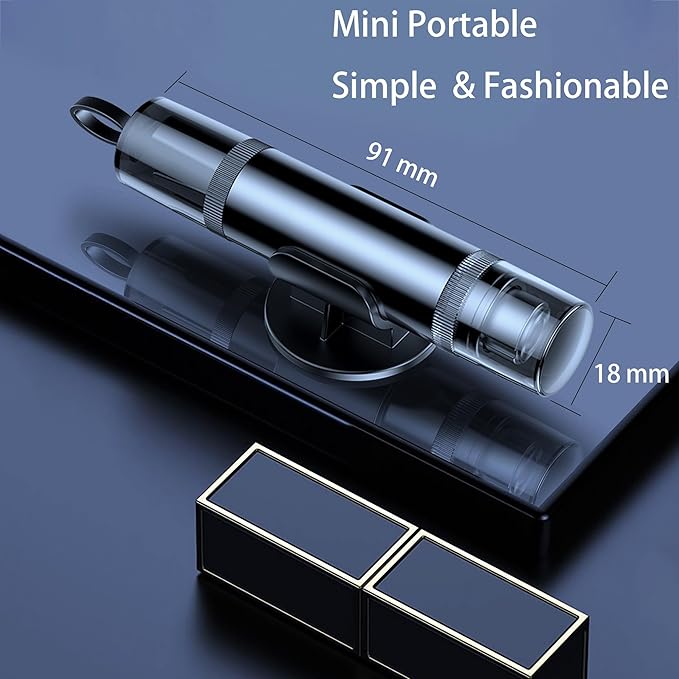 Safe Hammer Car Window Breaker Seatbelt Cutter Under Water or Fire,2 IN1 Window Breaker Tool Auto Glass Breaker Emergency Escape Tool Kit,Car Accessories All Vehicle(3 PCS Black & Red & Silver)