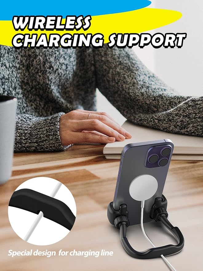 Valentines Day Gifts for Kids Teens Boys Him Men Ideas: Thumbs Up Lazy Phone Stand Cell Phone Holder Gifts for Girls Teenage Daughter Son Her Women Wife Adults Funny Cool Gadgets Stocking Stuffers