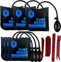 Air Wedge Bag Pump, Strong Commercial Grade Air Wedge Bag Pump Professional Leveling Kit & Alignment Tool Bag in the Popular Medium Size (6 Pack)