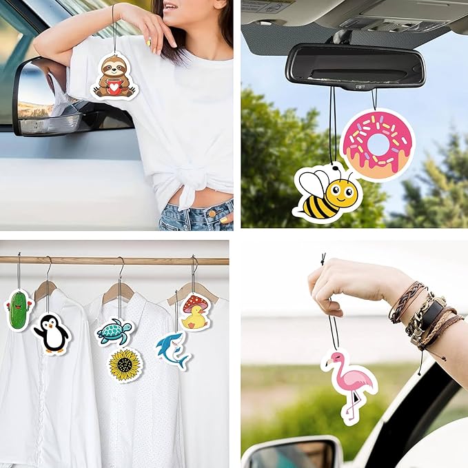 Sunflower Dog Claw Car Air Fresheners Hanging Air Fresheners Scented Hanging Ornaments Refresh Airs Fragrant Pendant Sunflower Claw Print Car Accessories Interior Decor Home Gifts for Men Women