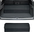 Car Trunk Organizer for Honda CRV - Luxury Deerskin Suede | Collapsible & Anti-Slip Storage Bin with Multiple Compartments | Perfect for Road Trips, Camping, Family Travel