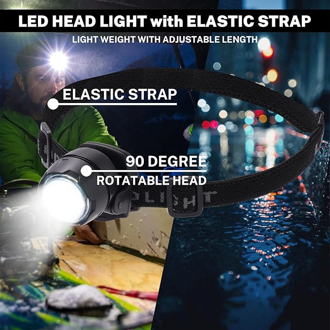 Car Roadside Emergency Kit with Battery Jumper Cables,Car Accessories for Men or Women,Automotive Safety Kit for Car,Vehicle,Truck or SUV,Gifts for Men or Him,Camouflage