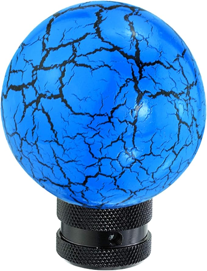 Lunsom Gear Shifter Knob, Resin Shift Ball Round Head Stick Handle Fit Most Automatic Manual Transmission Car (Blue)