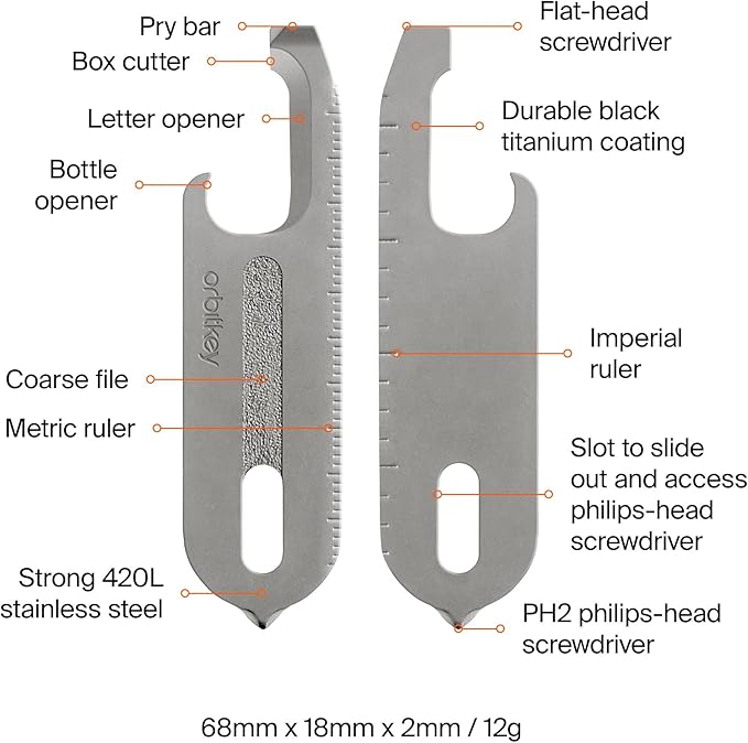 Orbitkey Multi-Tool V2 - Silver
