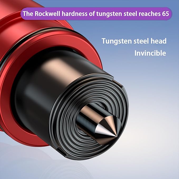 Safety Hammer - New safety glass breaker, underwater safety hammer, car hammer, seat belt cutter, window breaker, emergency escape tool, suitable for various glass breakers, safety hammer (3 pieces)