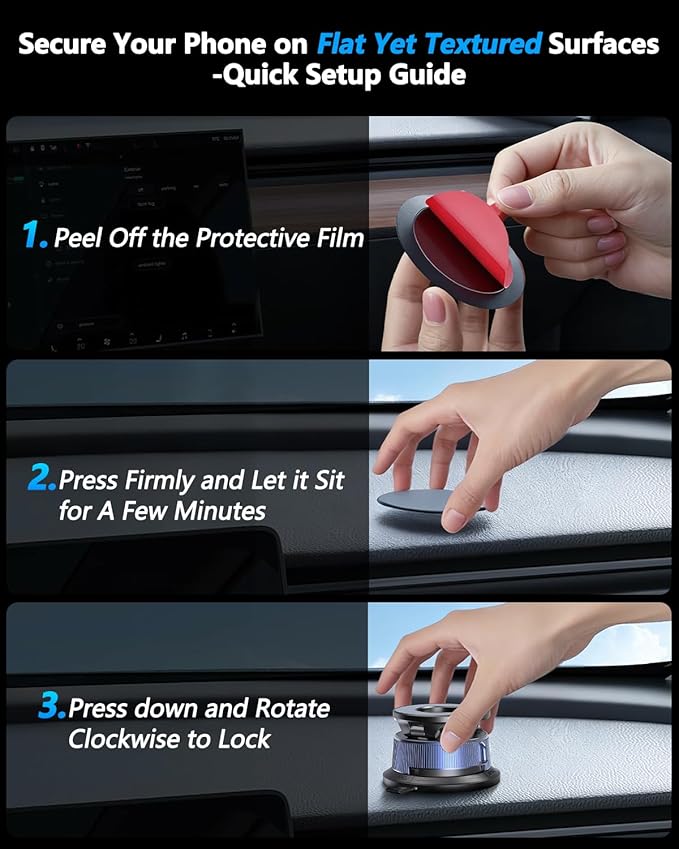 Magnetic Phone Holders for Your Car [89+LBS Suction & 3200gf Magnetic] 360° Adjustable Magsafe Car Phone Mount, Vacuum Suction Cup Car Mount for iPhone 17 Pro Max 16 15 14 13 12 Air Plus