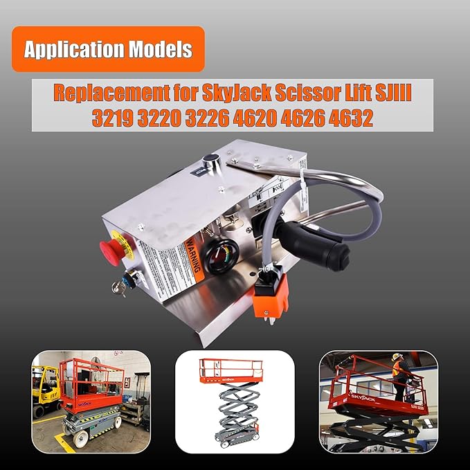 116063 115985 Control Box Assembly Replacement for SkyJack Scissor Lift SJIII 3219 3220 3226 4620 4626 4632 OE# 117228 117900 117899 WEONEFIT