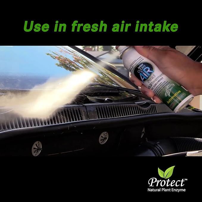 Protect™ Automotive AC Vent Treatment - Revitalize Your Car's Interior The Green Automotive Mold-Odor Treatment Solution. Say Goodbye to Unpleasant Odors and Hello to a Fresh and Protected Cabin