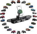 for Jeep Wrangler JL Magnetic Phone Mount Compatible with 2018-2023 Wrangler JL (NOT 4xe)｜2020-2023 Gladiator Accessories Metal Cell Phone Holder Dash Platform Mount
