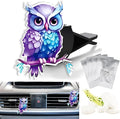Cute Car Air Freshener Clips Owl Car Vent Clip Owl Cars Scents Cologne Air Conditioner Clip Auto Vent Interior Decoration Cars Accessories Owls Loves Gifts for Men Women