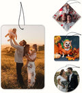 Custom Air Freshener for Car Custom Car Air Fresheners with Pictures, Car Accessories for Men, Boyfriends, Family, Gifts