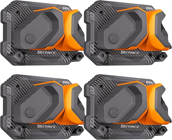 Snowboard Wall Rack for Garage - Fits Any Ski/Board, Damage-Free Storage Mount Holders, Space-Saving Winter Gear Organizer