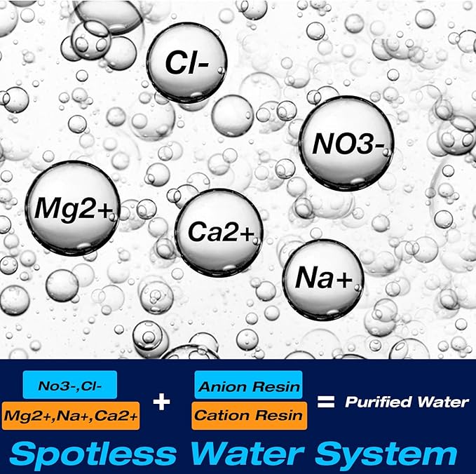 H&G lifestyles Mixed Bed Resin DI Resin Filter Cartridge Refill for Spotless Water Car Washing Water System Spotfree Rinse Deionized Water Replacement for Water Deionizer