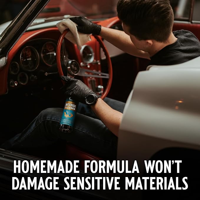 SOCAR Mint Condition Interior Car Cleaner 16 fl oz. Professional Grade for Dirt, Dust, and Grime from All Surfaces, Plastic, Vinyl, Leather, Carpet, Glass. For Car, RV, Boat.