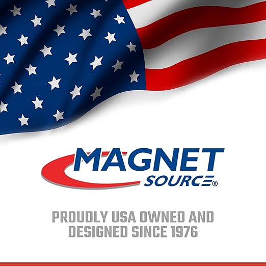 Master Magnetics Magnetic Cup Caddy - Keep Your Favorite Beverage at Hand, 3.3" Inner Diameter, 4.625" Height, Black, Pack of 6, 07583X6