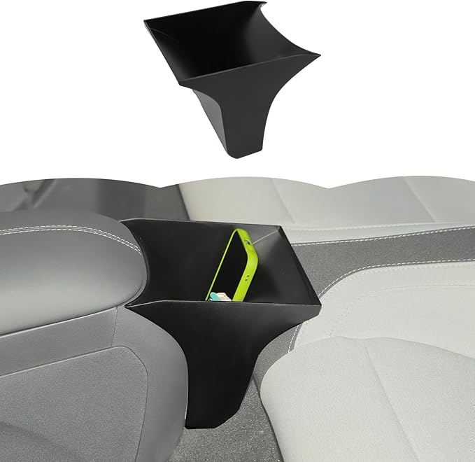 RT-TCZ Rear Storage Box Tray Organizer Center Console Accessories for Ford Mustang 2015-2024