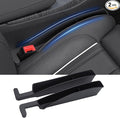 Car Seat Gap Filler, Seat Gap Organizer with Phone Holder, Car Seat Accessories, Car Organizer Fit Car SUV Truck-2PCS Black