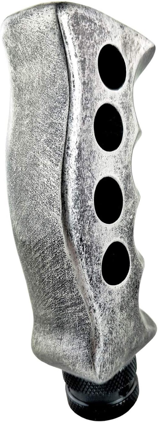 Lunsom Car Grip Shift Knob, Gear Shift Lever Knob Shifter Car Shifting Transmission Shifter Stick Head Fit Most Manual Vehicle (Gray)