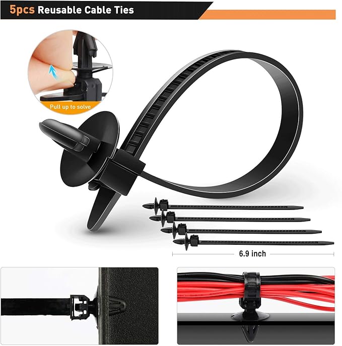 GOOACC - GRC-34 Push Bumper Fastener Rivet Clips with 18 Most Popular Sizes Auto Push Pin Rivets for Benz, BMW, Toyota, Honda, Subaru, Nissan, Mazda etc