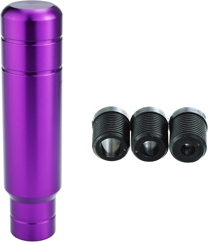 Abfer Metal Heavy Shift Knob, 5" Aluminum Alloy Weighted Gear Lever Stick Shifter Handle Fit Most Automatic Manual Vehicle