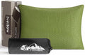 Ivellow Memory Foam Travel Pillow - Compact, Lightweight, Breathable & Hypoallergenic - Adults & Kids - Camping, Hiking, Travel - Avocado Green