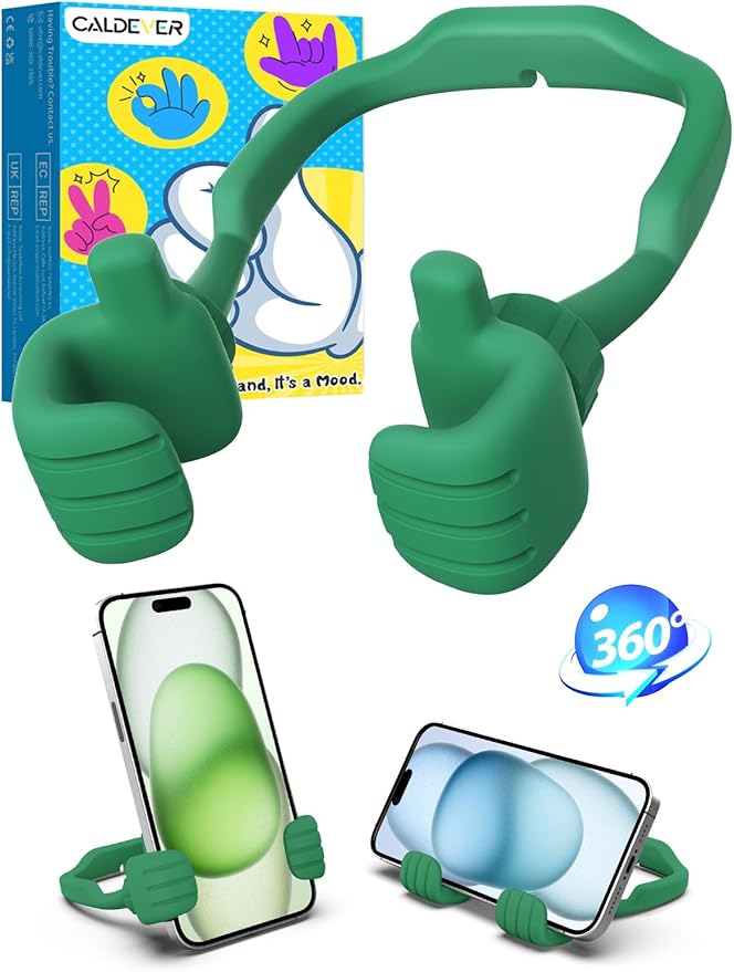 Valentines Day Gifts for Teens Boys Girls Cell Phone Holder: Mens Gifts for Women Adults Thumbs Up Phone Stand Gifts for Kids Teenager Husband Wife Dad Mom Cool Gadgets Ideas Birthday Gift