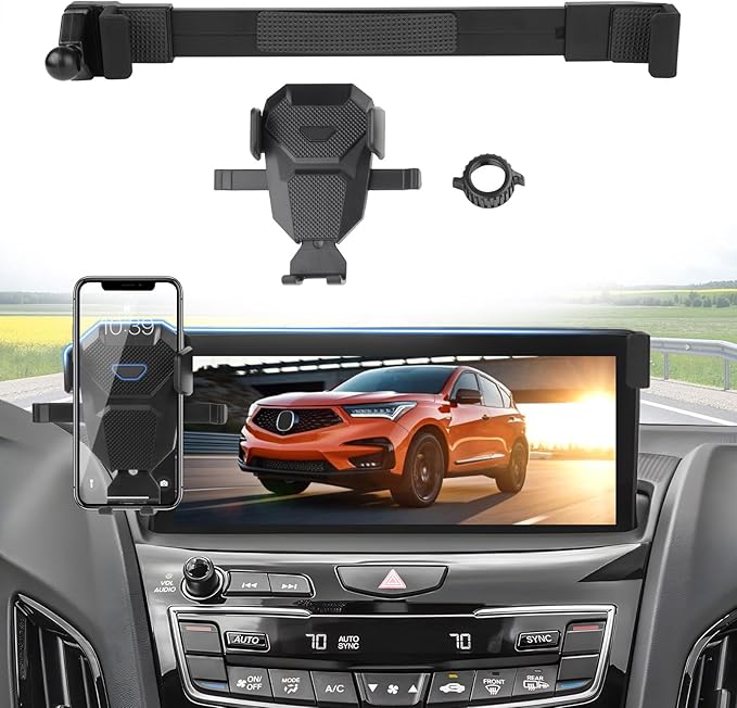 Car Phone Holder for 2019-2025 Acura RDX Accessories,Adjustable GPS Acura RDX Phone Mount for 10.2-inch Screen,Hands-Free Ultra Stable Air Vent Phone Stand