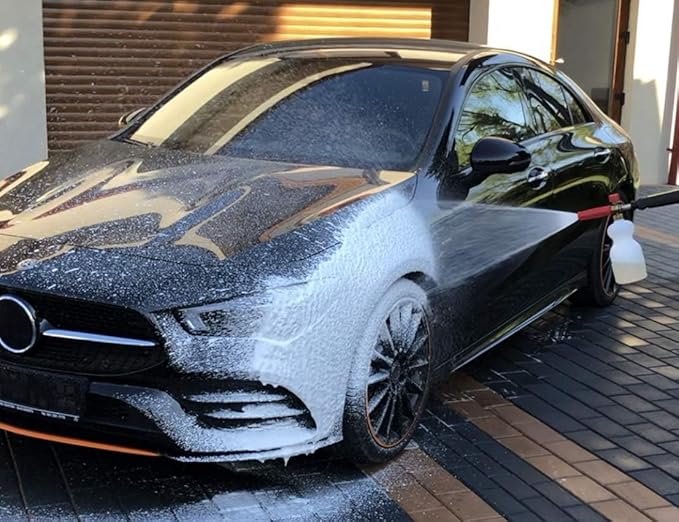 Foam Cannon Ready to Use - Touchless Car Wash Shampoo (2.5 Gallon, 320 oz) – No Mixing Ratio Required - Commercial Grade Auto Cleaner – Great for Cars, Trucks, Motorcycles, Mopeds