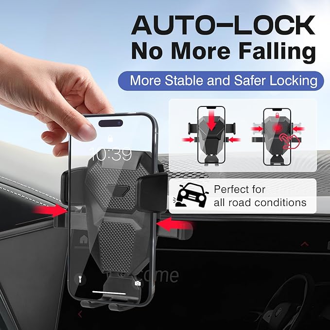 Car Phone Holder for BMW X5 2019-2023/X6 2020-2023/X7 2019-2022 Accessories,Adjustable Screen Phone Mount ONLY for 12.3 inch,Hands-Free Ultra Stable X5/X6/X7 Phone Stand