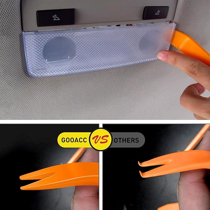 GOOACC - GRC-04 20SETS 240PCS Bumper Retainer Clips Car Plastic Rivets Fasteners Push Retainer Kit Popular Sizes Auto Push Pin Rivets Set Door Trim Panel Fender Clips for GM Ford Toyota Honda Chrysler