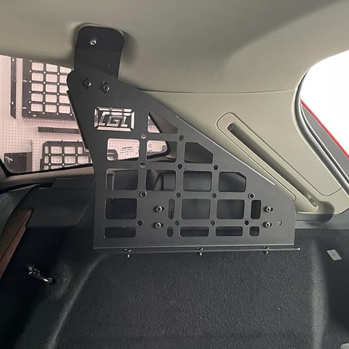 HIGH FLYING Car Accessories for Volvo XC60 2018-2025 Modular System Molle Panels Storage Trunk Shelf Luggage Storage Carrier Trunk Organizer Aluminum Alloy (Side Panels)