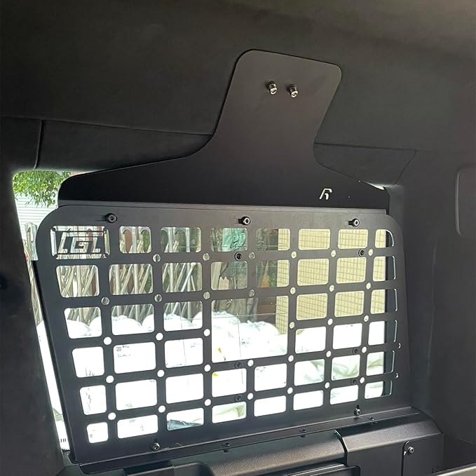 HIGH FLYING 2019-2024 for Mercedes-Benz G-Class G500 G63 G350 Rear Window Molle Panels System Interior Luggage Modular Storage Carrier Cargo Rack Trunk Organizer (Side Panels)