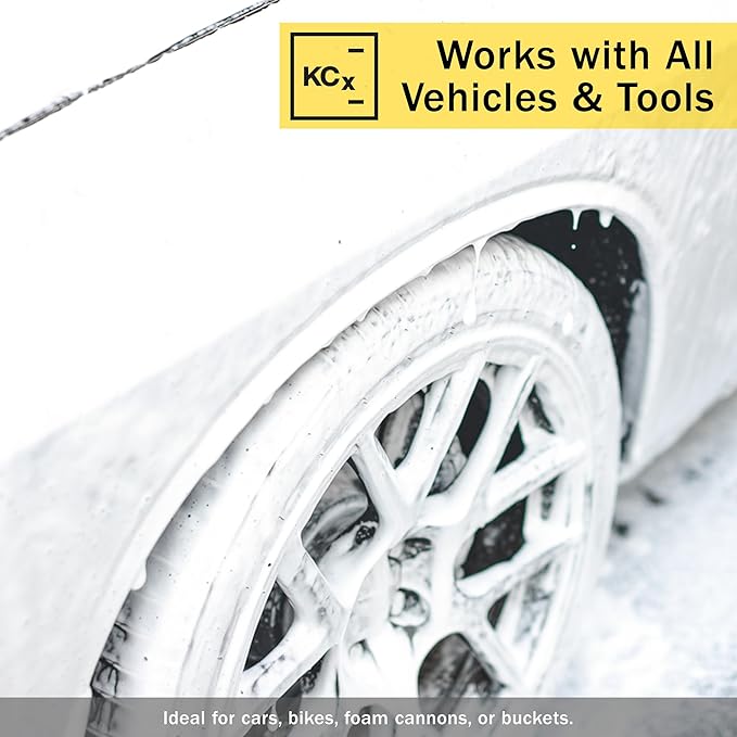 KOCHCHEMIE Gentle Snow Foam - pH Neutral Pre-Cleaning; Works With Foam Cannons & Sprayers; Manual Washing; Safe on Wax & Sealed Surfaces; Cherry Fragrance (5 Liters)