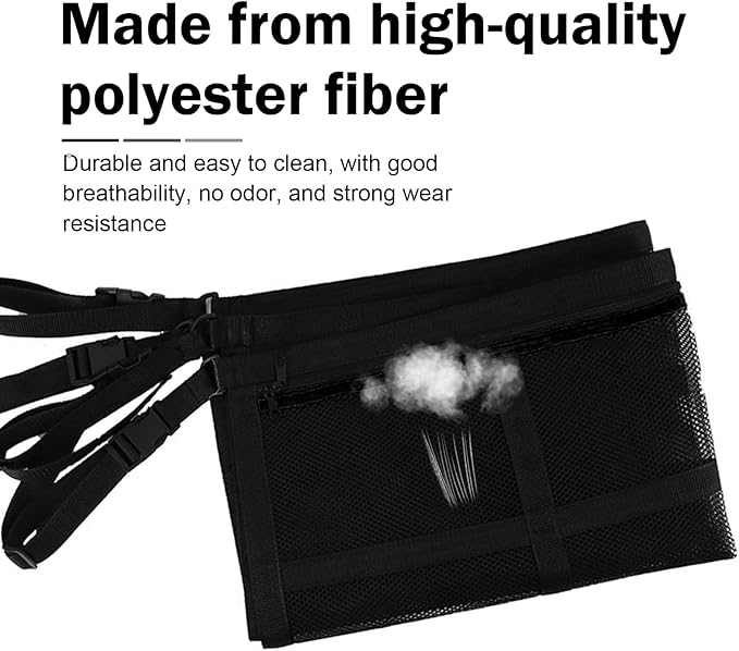 Upgrade Car Ceiling Cargo Net Pocket, 31.5" x 20.87" Strong Load Car Roof Storage Organizer, Double-Layer Mesh Camping Overlanding Gear Must Haves Cargo Net, Universal Road Trip Accessories