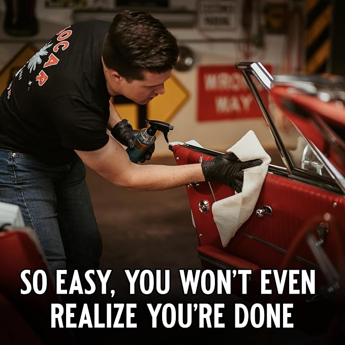 SOCAR Mint Condition Interior Car Cleaner 16 fl oz. Professional Grade for Dirt, Dust, and Grime from All Surfaces, Plastic, Vinyl, Leather, Carpet, Glass. For Car, RV, Boat.