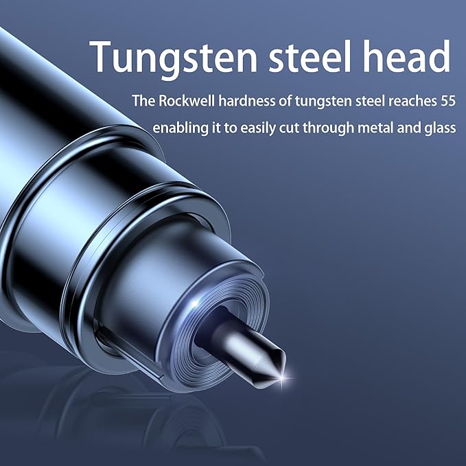 Safe Hammer Car Window Breaker Seatbelt Cutter Under Water or Fire,2 IN1 Window Breaker Tool Auto Glass Breaker Emergency Escape Tool Kit,Car Accessories All Vehicle(3 PCS Black & Red & Silver)