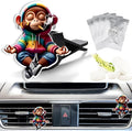Cute Car Air Freshener Clips Monkey Car Vent Clip Monkey Cars Scents Cologne Air Conditioner Clip Auto Vent Interior Decoration Cars Accessories Monkeys Loves Gifts for Men Women