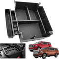 (Full Coverage) 2025 Suburban Yukon Tahoe Premier Sliding Console Tray Center Console Organizer Tray for GMC Yukon Chevy Tahoe Suburban 2021 2022-2024 2025 Armrest Storage Box 2023 Chevrolet Suburban
