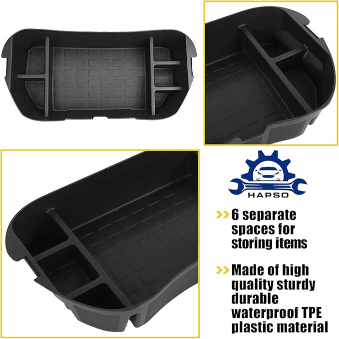 Front Trunk Organizer Tray Storage Box Fit for Tesla Model 3 2017-2020 Accessories Front Trunk Mat Storage Box