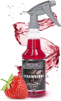 Lane's Premium Car Air Fresheners - Strawberry Scent Water Based - 32oz Eliminate Bad Odors of Pet & Food From Car Interior Leather, Carpet, Upholstery Great For Cars, Trucks, SUVs, RVs & More