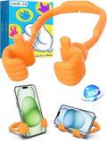 Valentines Day Gifts for Teens Girls Women Cell Phone Holder: Thumbs Up Lazy Phone Stand Gifts for Adults Kids Boys Men Teenager Wife Mom Funny Gag Gadgets Ideas Who Wants Nothing Gift for Easter