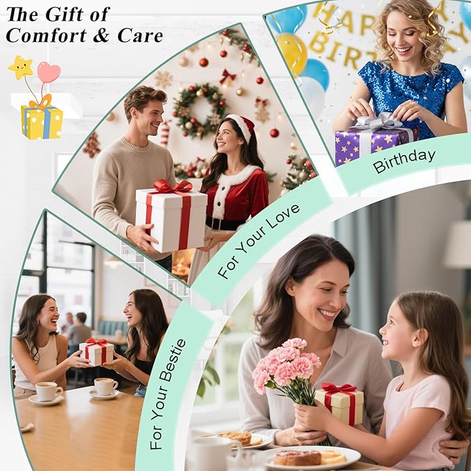 Inflatable Foot Rest Pillow for Airplane - Kids Car Bed with 3 Layers Height Adjustable,Portable Leg Rest for Under Desk,Travel Essentials Great for Office,Home,On Road,Leak-Proof