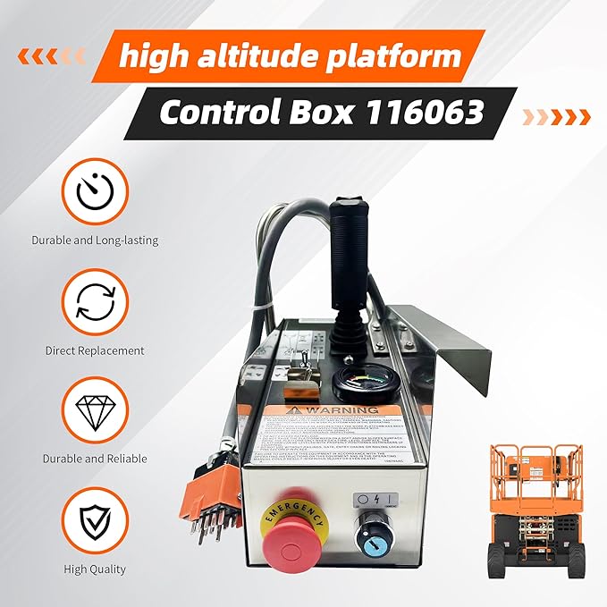 116063 Control Box Compatible with SkyJack Scissor Lift SJIII 3220 4620 4626 4830 4832 6826 6832