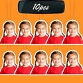 10/20/50/100Pcs Custom Air Fresheners with Picture Photo Logo - Personalized Double Sided Photo Air Freshener Personalized Gifts for Valentine's Day Birthday Anniversary(10pcs-Crop)