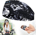 LC-dolida Sleep Headphones Bluetooth 5.4, Headband Earphones Wireless, Sleep Mask for Sleeping, Sports, Gifts, Workout, Jogging, Yoga,Insomnia, Air Travel, Meditation
