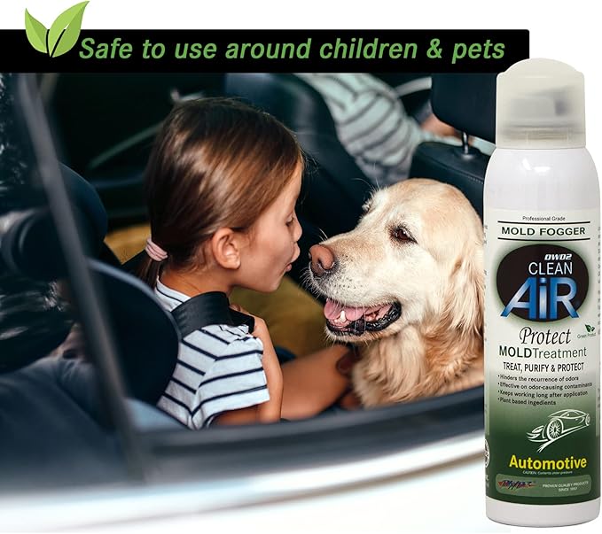 Protect™ Automotive Mold Treatment - Revitalize Your Car's Interior The Green Automotive Mold Treatment Solution. Say Goodbye to Unpleasant Odors and Hello to a Fresh and Protected Cabin (FOGGER)