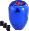 Lunsom 5 Speed Shifter Knob, Aluminium Alloy Gear Shifter Stick Handle Manual Shifting Lever Head Fit Most Auto Manual Transmissions (Blue)
