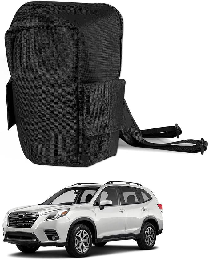 Powerty Upgrade Subaru Forester Trunk Organizer Pocket, Cargo Organizer Multifunction Backpack Car Trunk Side Pocket Trunk Storage for Forester 2019-2024 1Pcs
